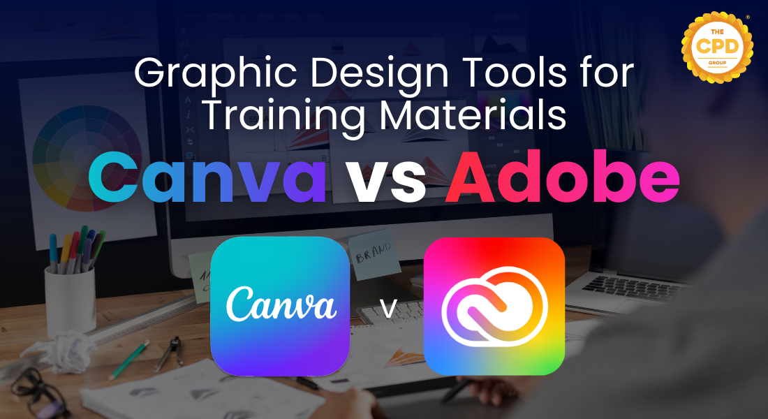 Graphic Design Tools for Training Materials: Canva Pro vs Adobe Creative Suite